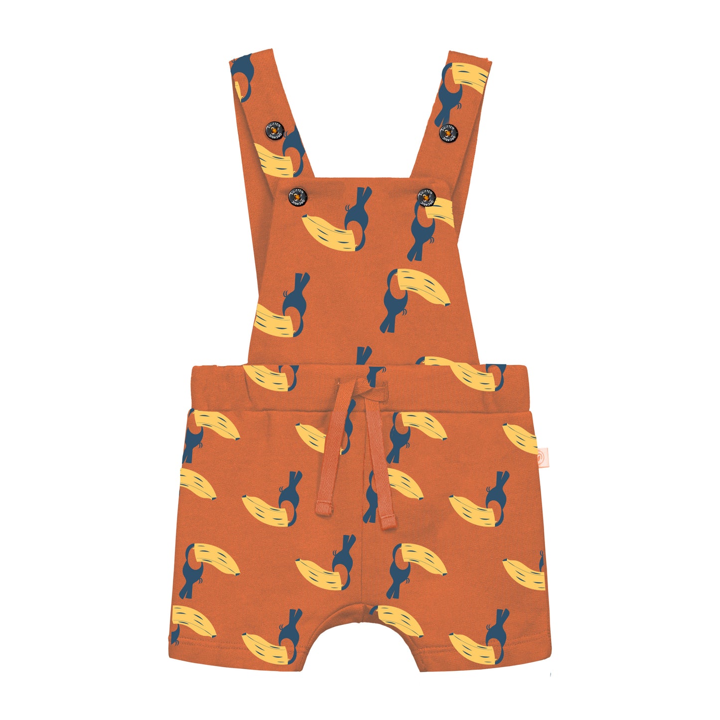 All Over Toucan Banana print Unisex Dungree