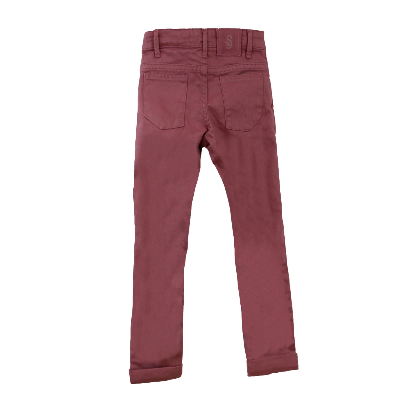 Color Denim Slim Fit Pant