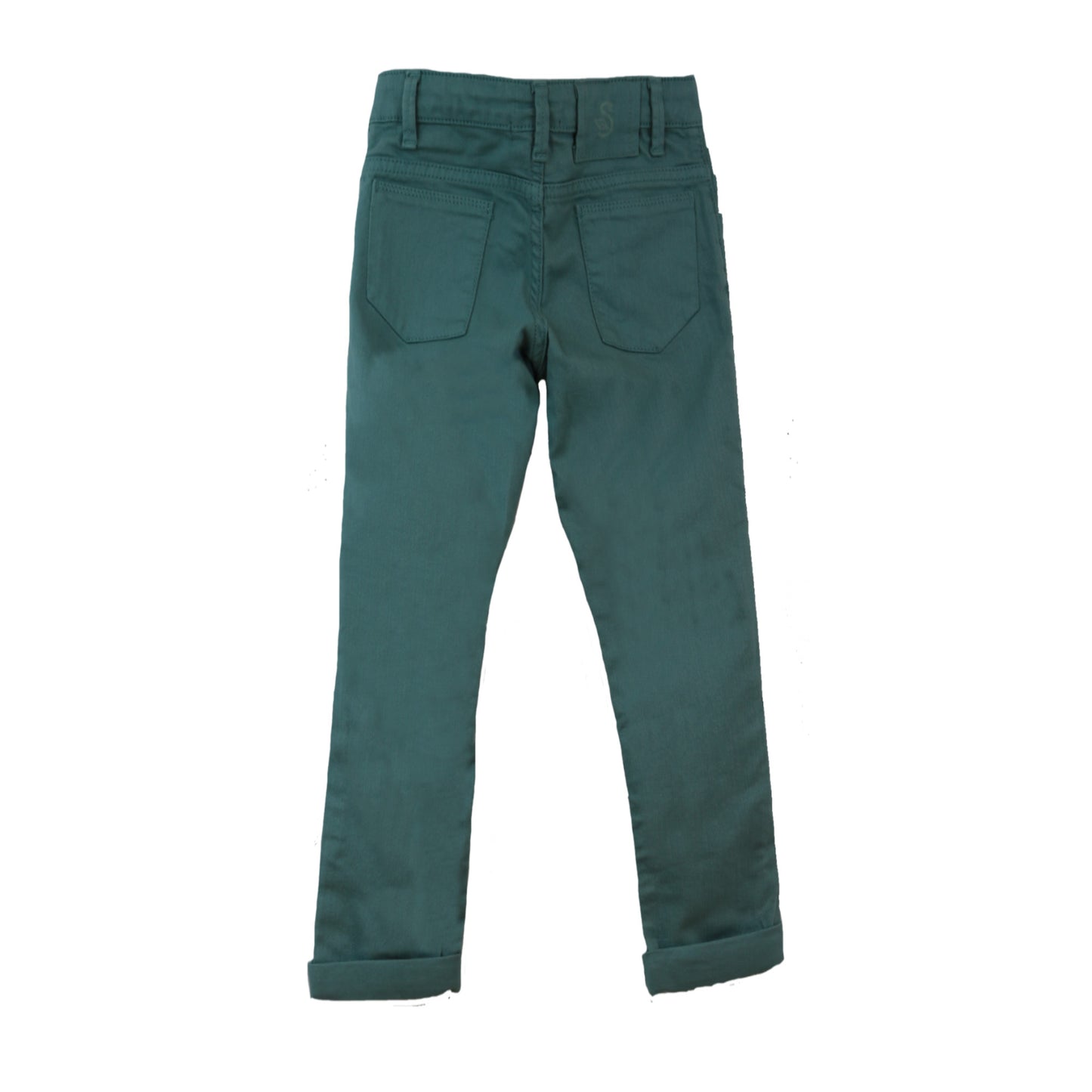 Color Denim Slim Fit Pant