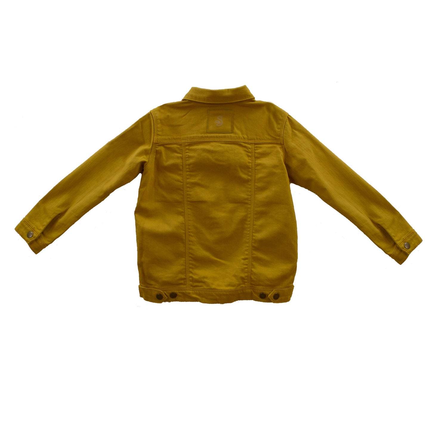 Goldgelbe Jeansjacke