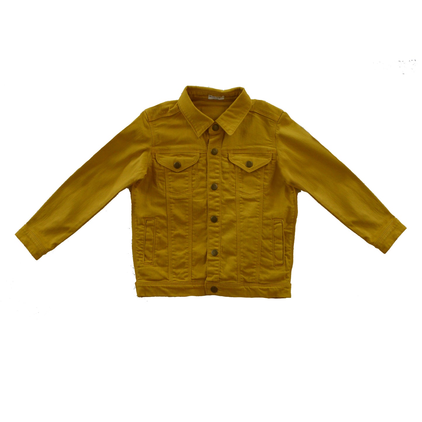 Golden Yellow Denim Jacket
