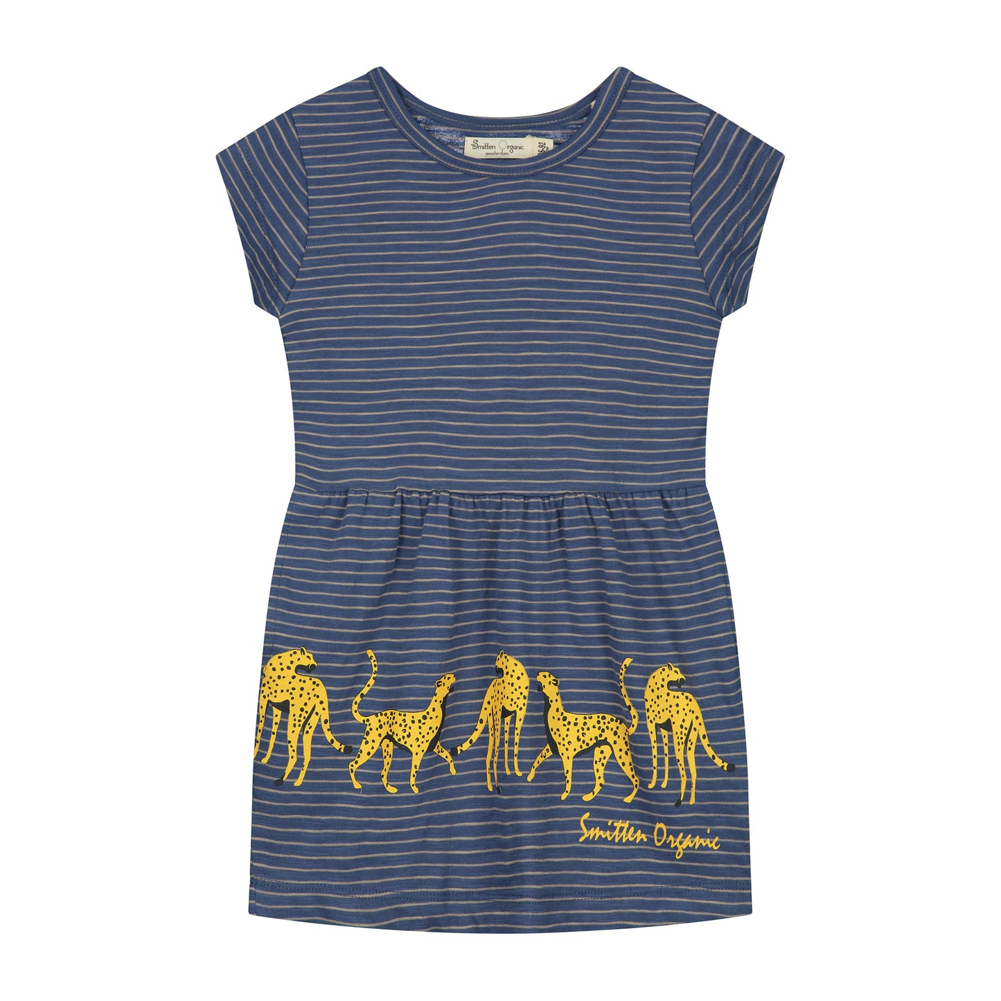 Safari leopard walk evase dress