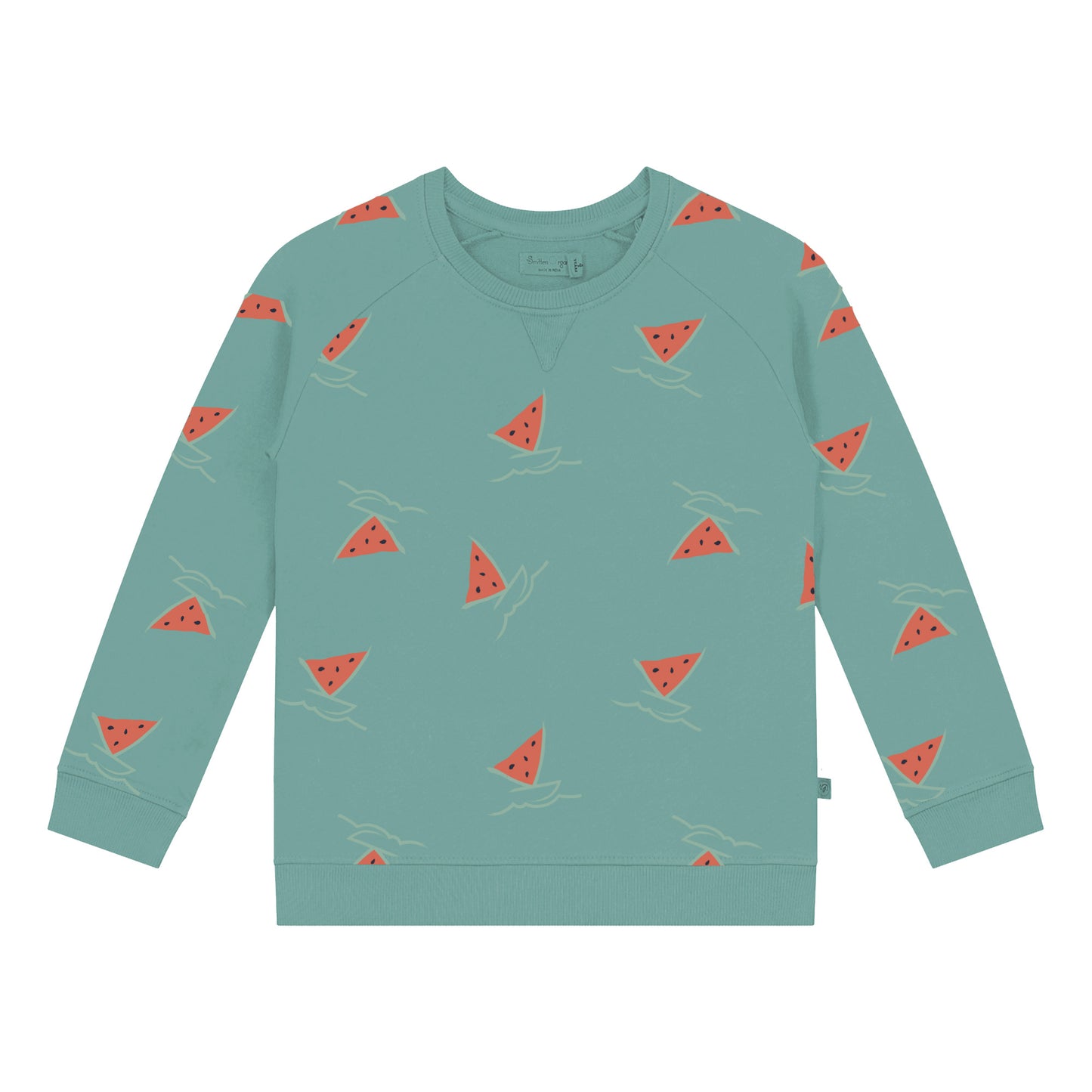 Wassermelone-Boot-Sweatshirt