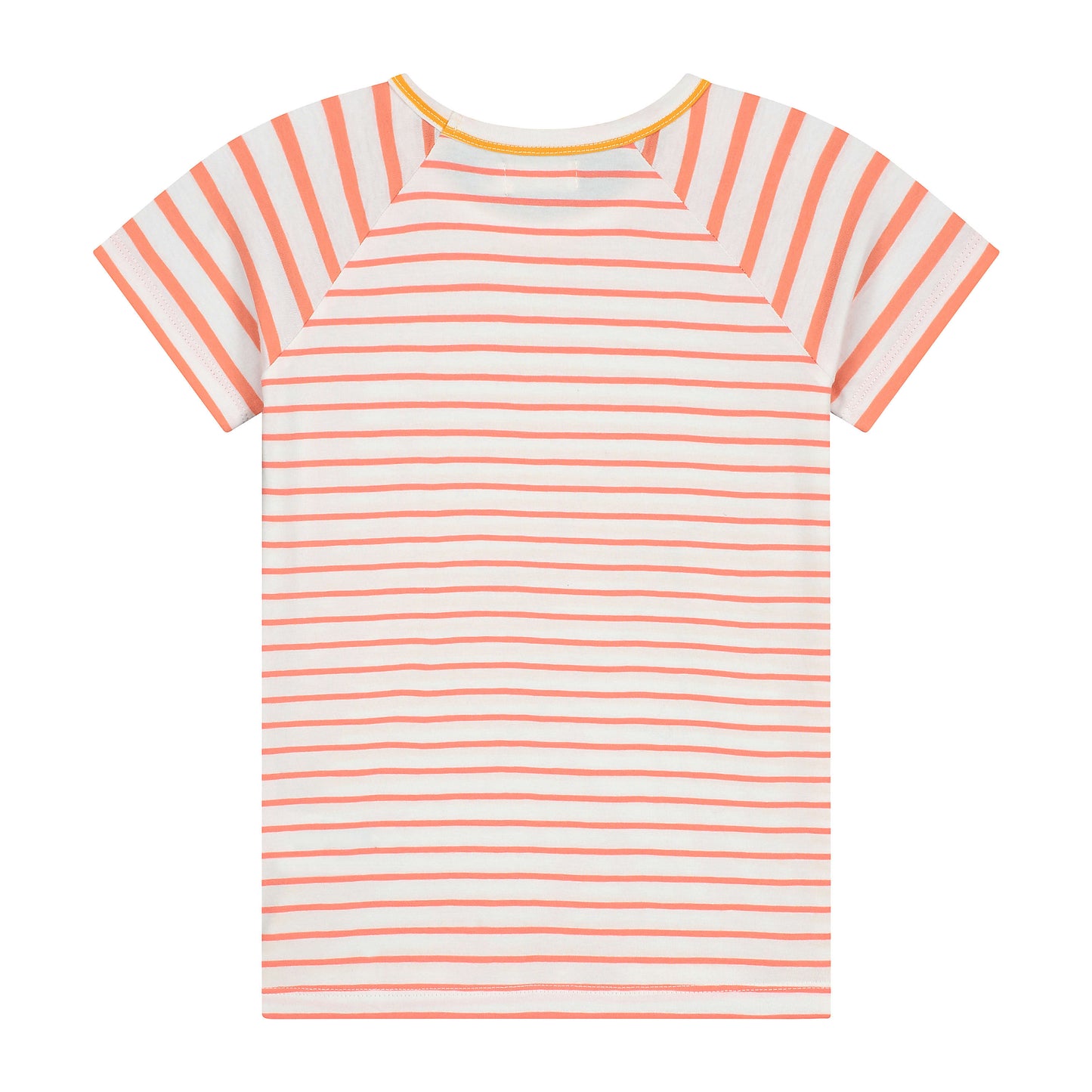 Beach Bar Color Block Yarn Dyed Kurzarm-T-Shirt