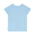 Hippo cracking skateboard short sleeve blue T-shirt