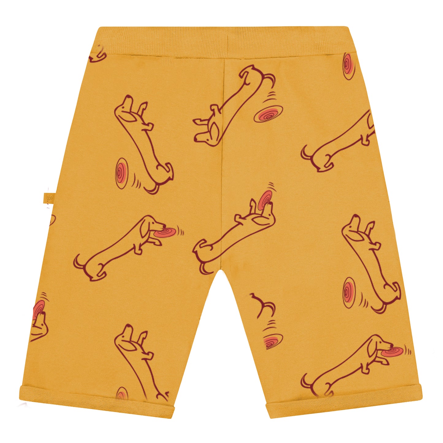 Dackel Billy bei Beach Unisex Bermuda