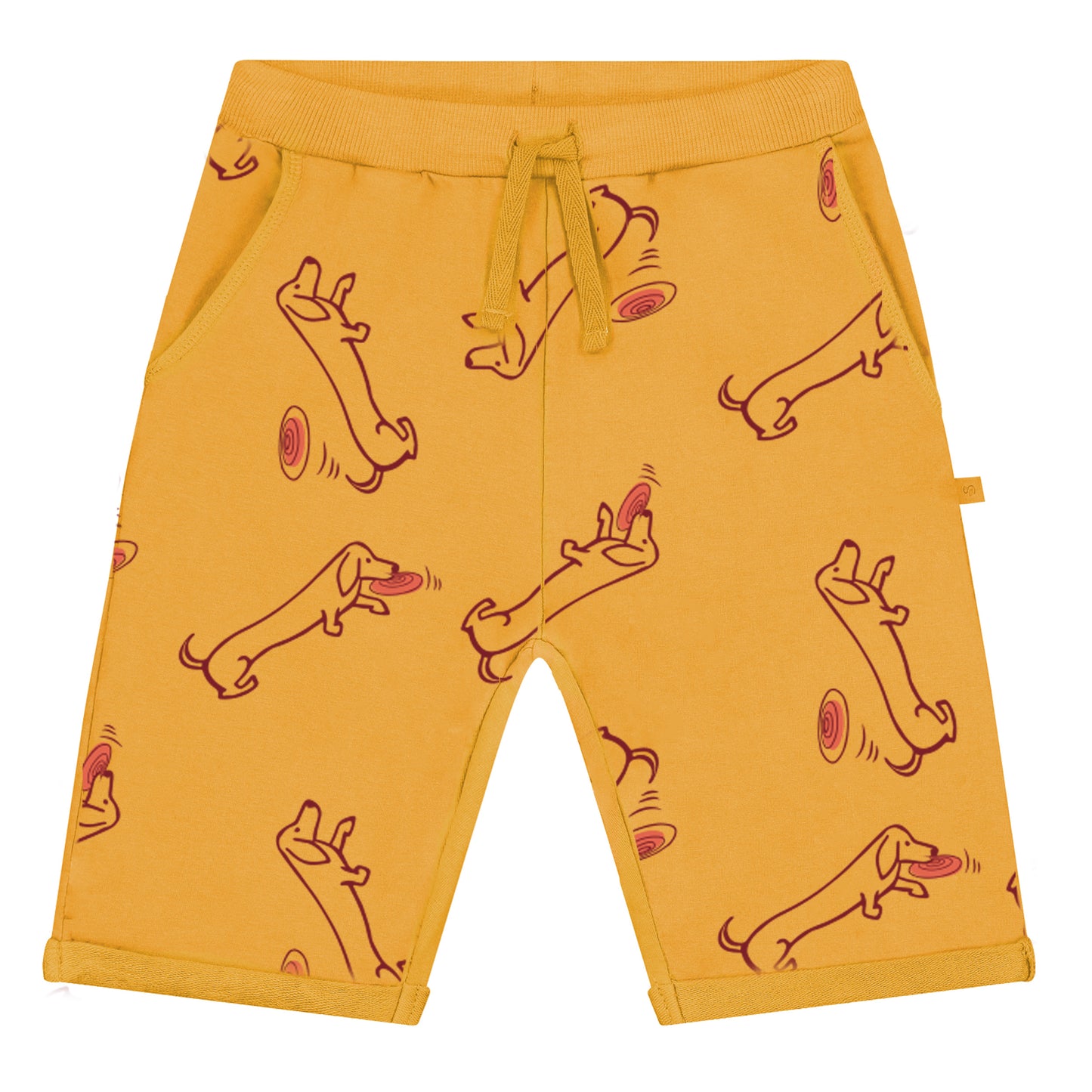 Dackel Billy bei Beach Unisex Bermuda