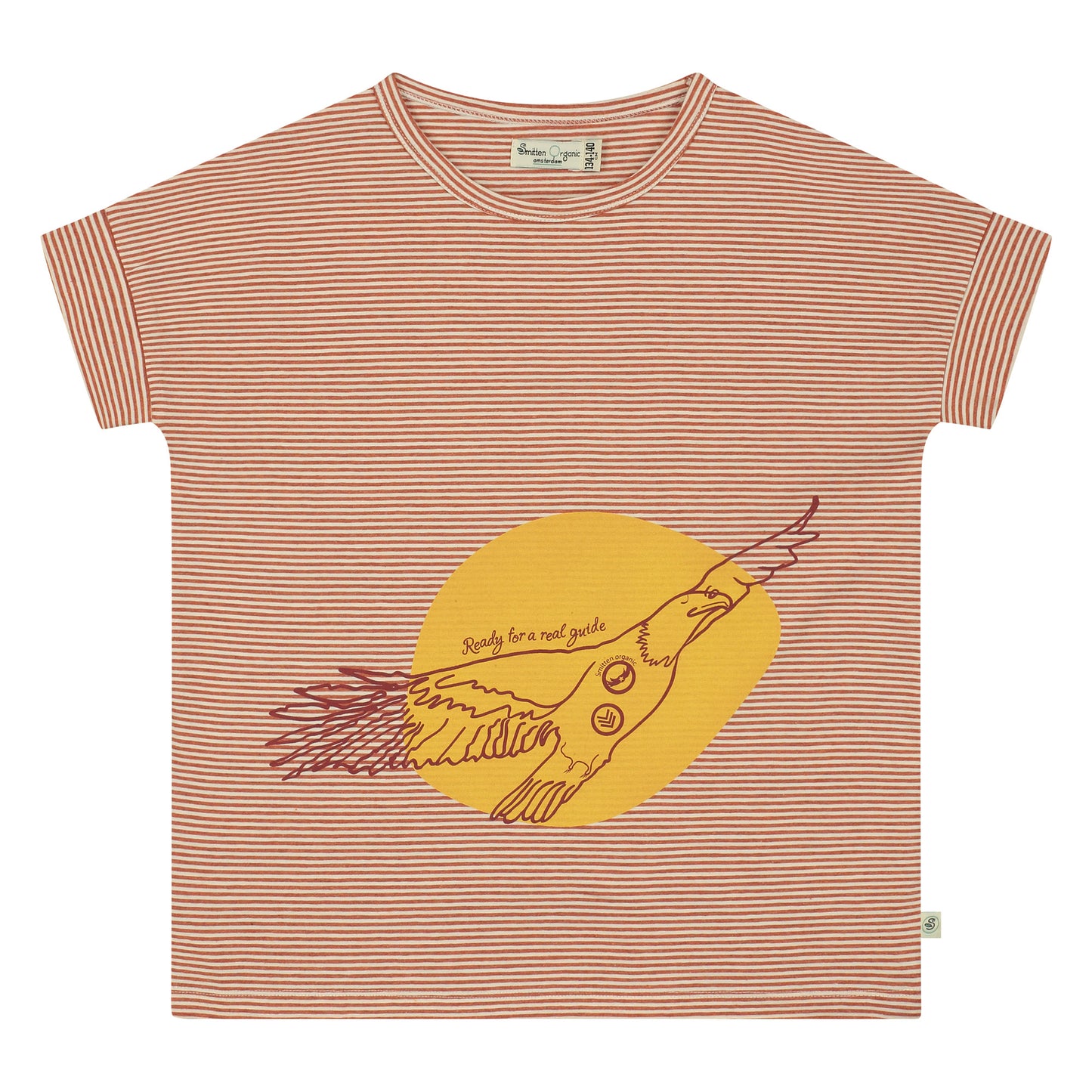 Safari hawk guide in block print T-shirt SS