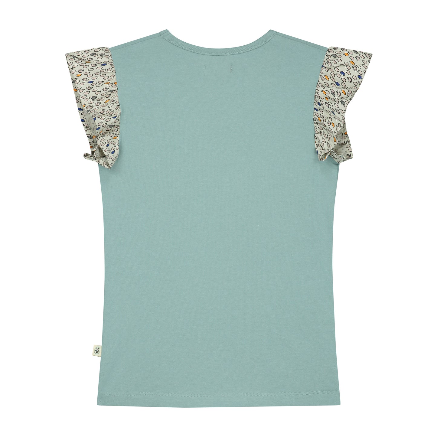 Safari Leopard Walking Rüschen T-Shirt SS Mädchen