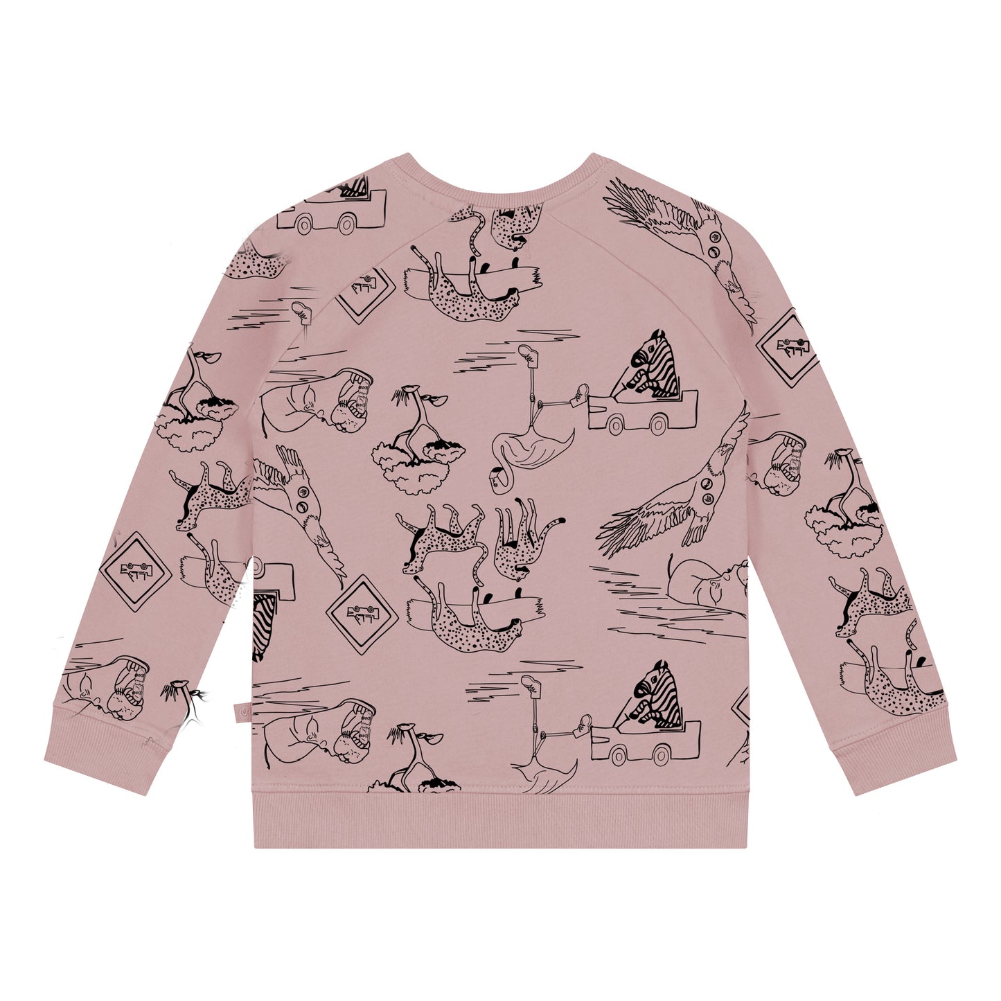 Safari all over pink Sweatshirt