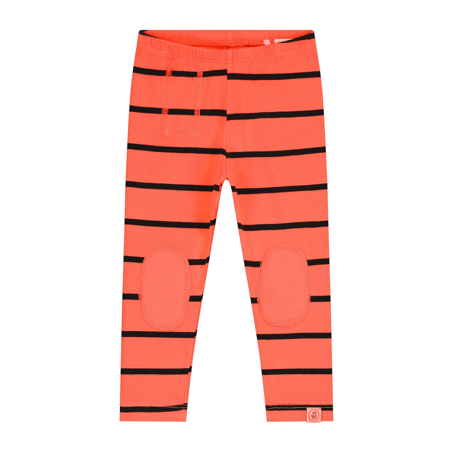 Legging mit garngefärbten Streifen und Vintage-Waschung