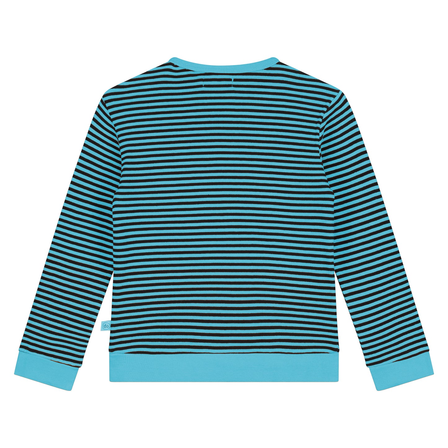 Upcycled Skateboarding Print Heavy T-shirt LS