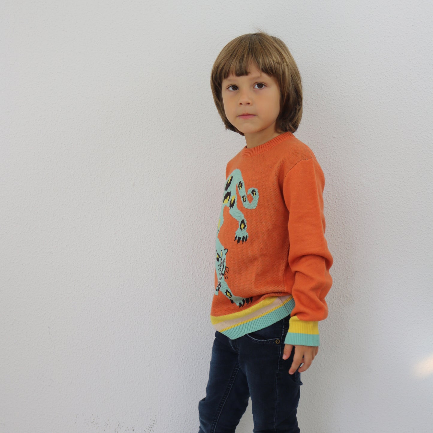 Jaquard Leopard Jumper