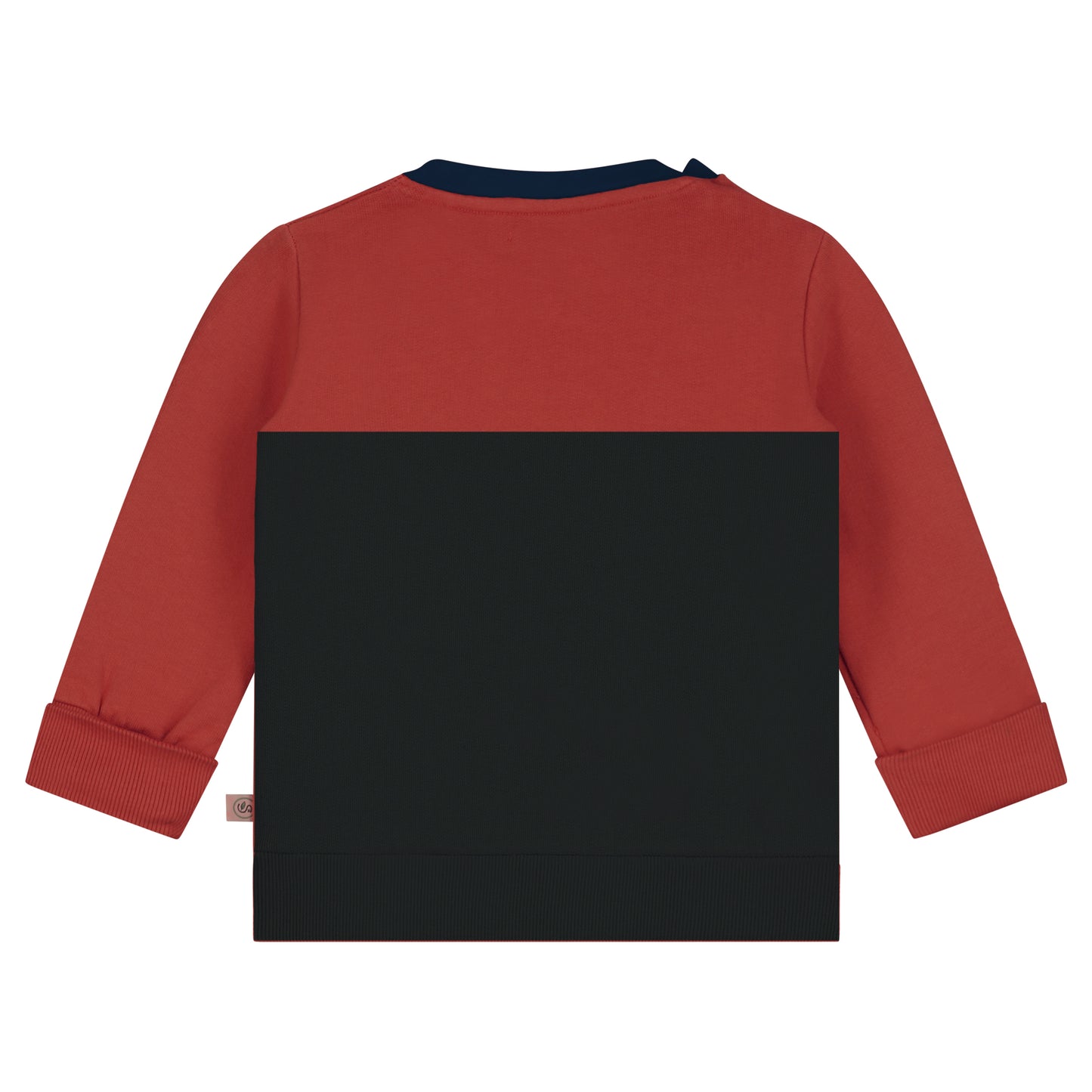 Farbblock-Pullover LS