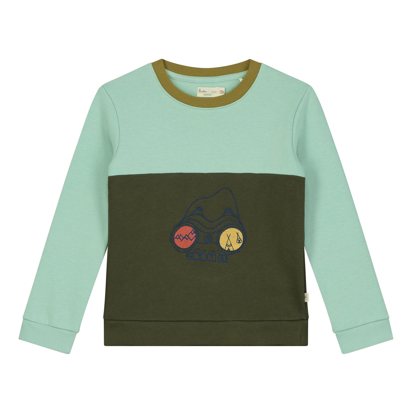 Colour block Pullover LS