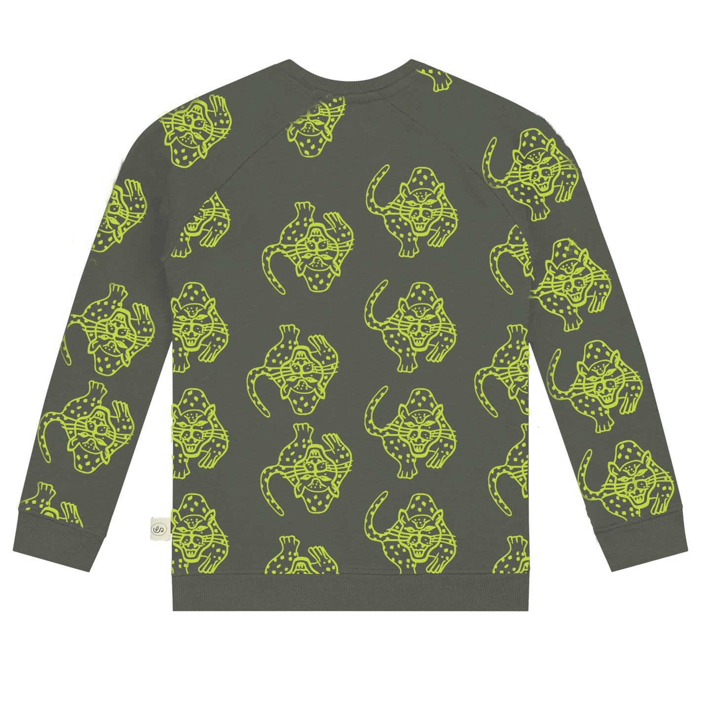 'Magical Luipaard' Pullover met lange mouwen