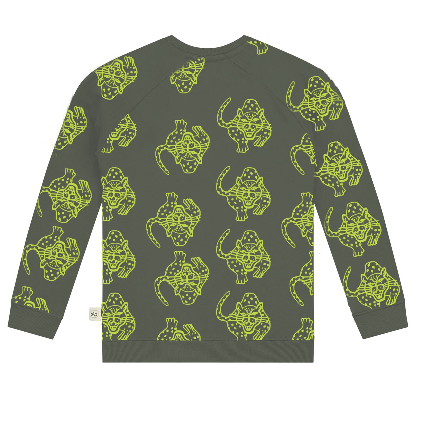 Camping Magical Leopard All Over Print Pullover Long Sleeve