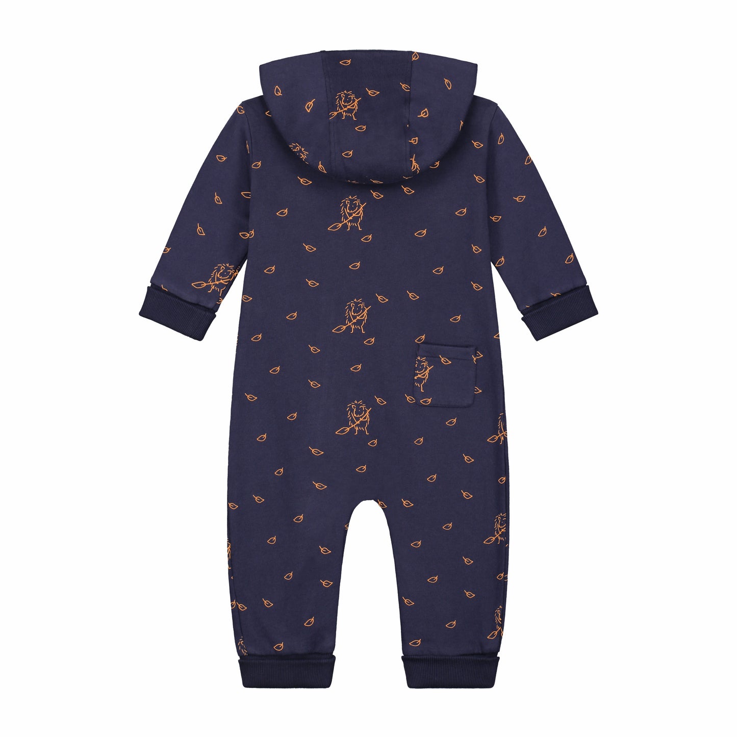 Igel und Herbstlaub Hoody Sweat Playsuit