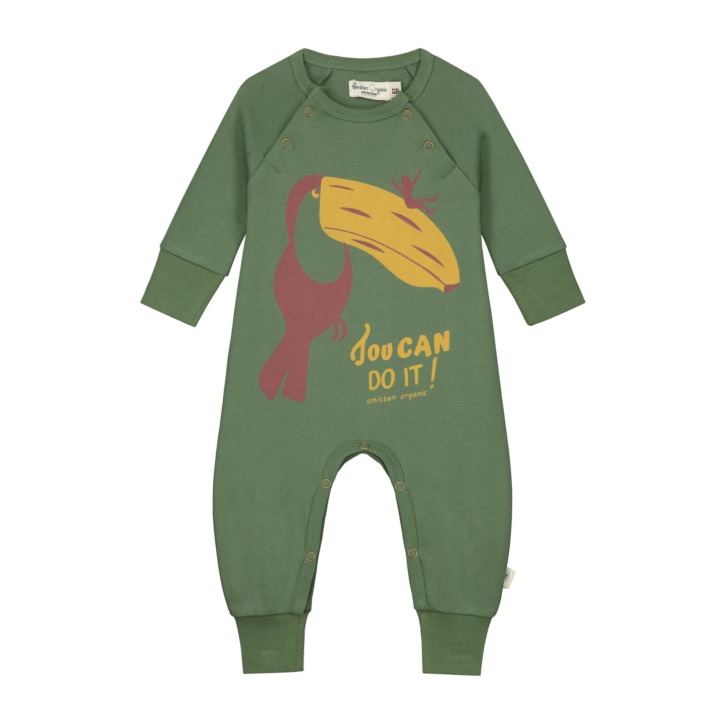 You Can Do It Camping Playsuit Long Sleeve