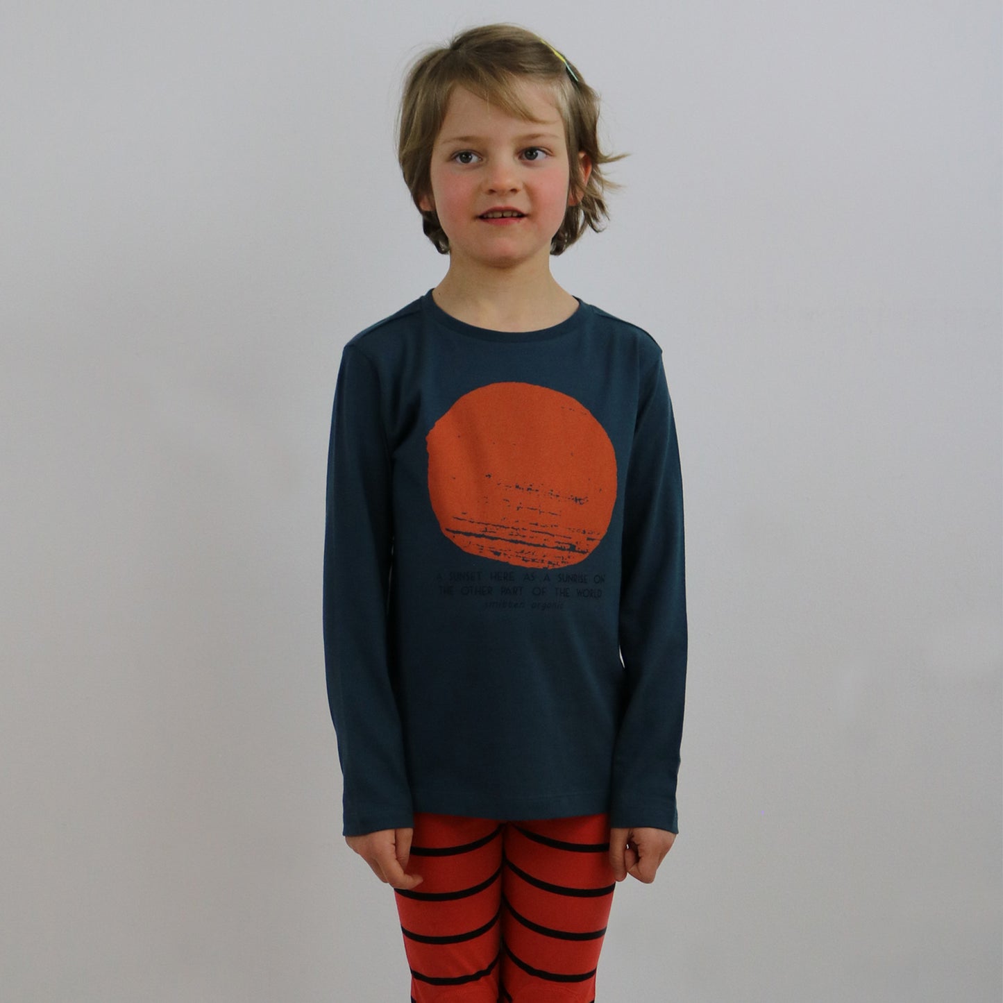 Sunrise Print T-Shirt LS