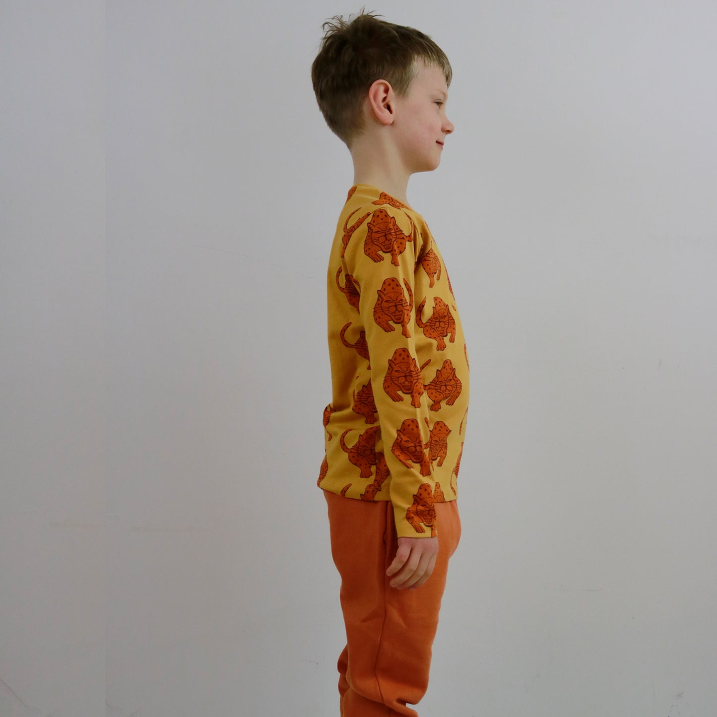 Magical Leopard All Over Print T-Shirt LS