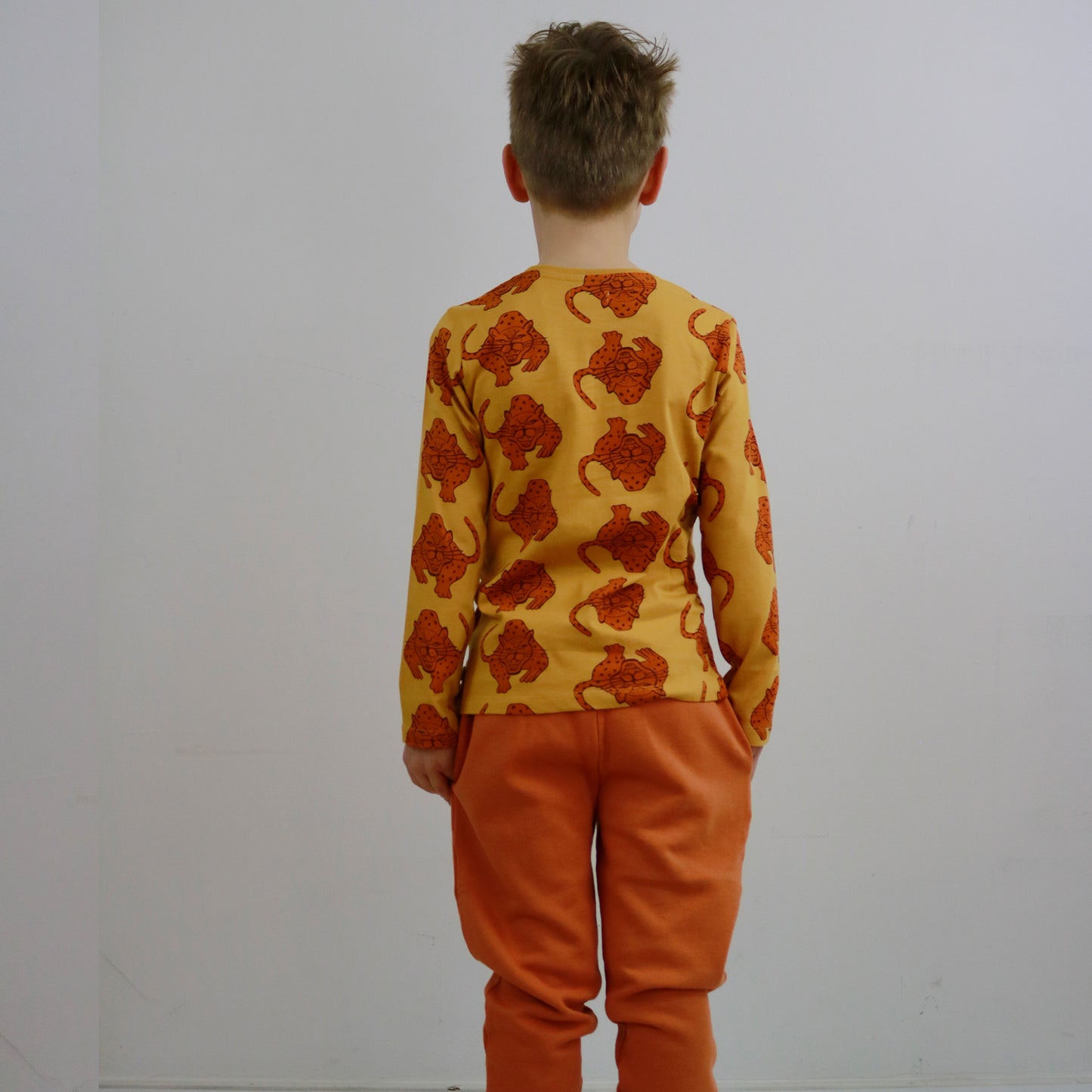 Magical Leopard All Over Print T-Shirt LS