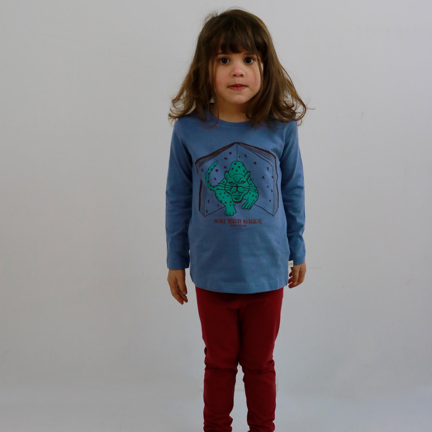Magical Today Print T-Shirt LS