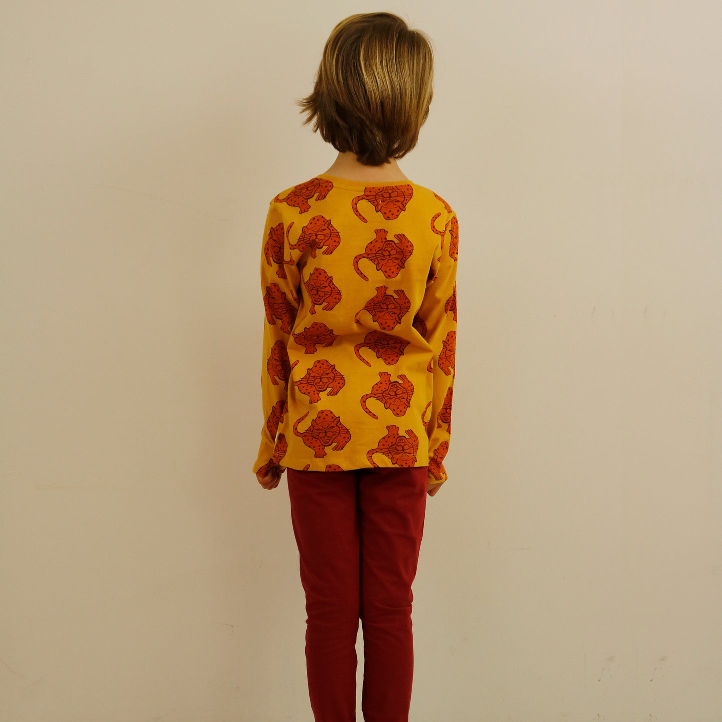 Magical Leopard All Over Print T-Shirt LS