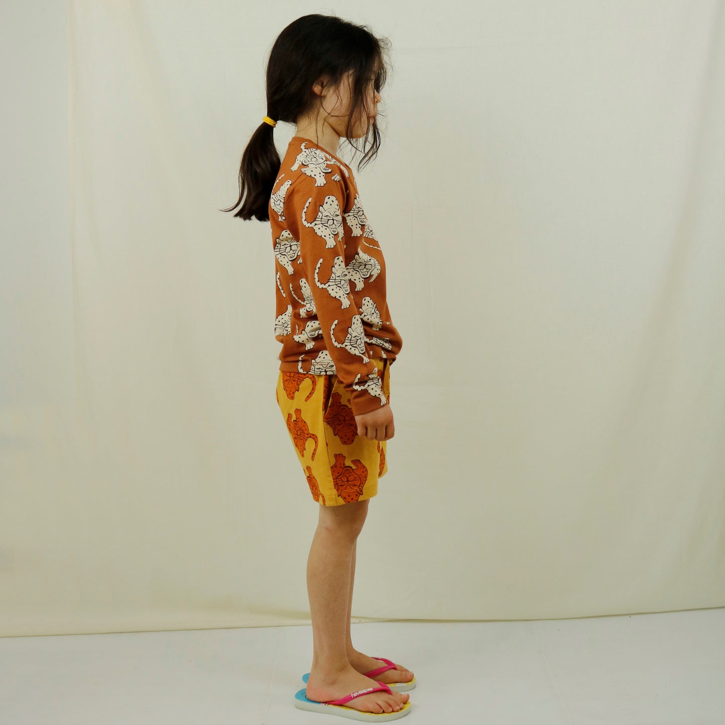 Magical Leopard All Over Print T-Shirt LS