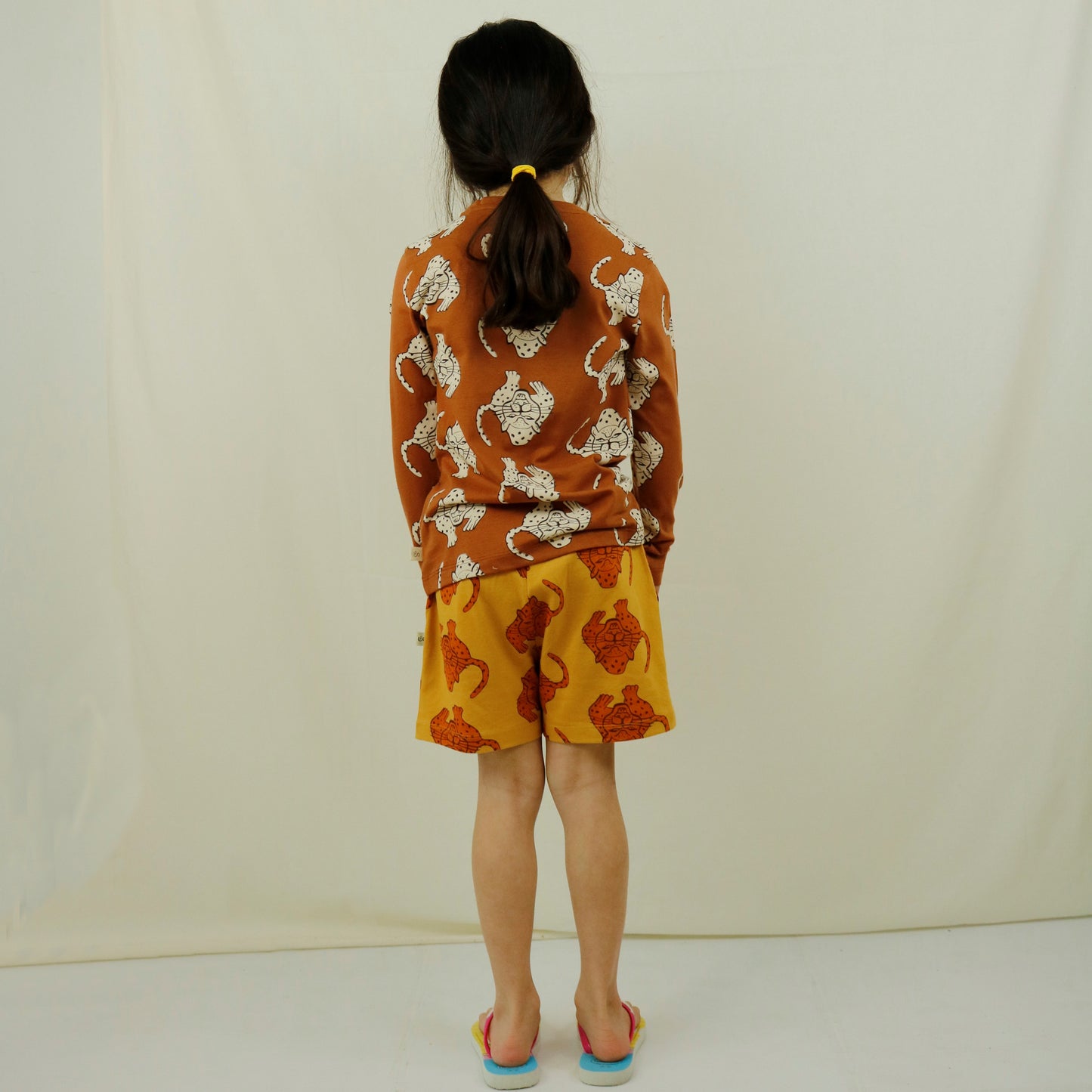 Magical Leopard All Over Print T-Shirt LS