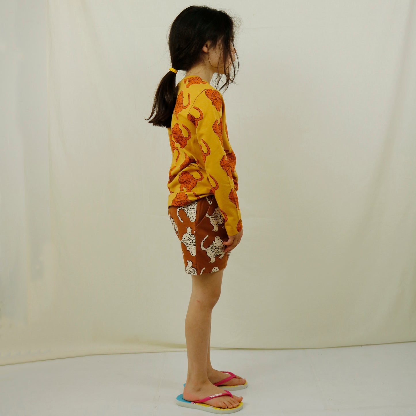 Magical Leopard All Over Print T-Shirt LS