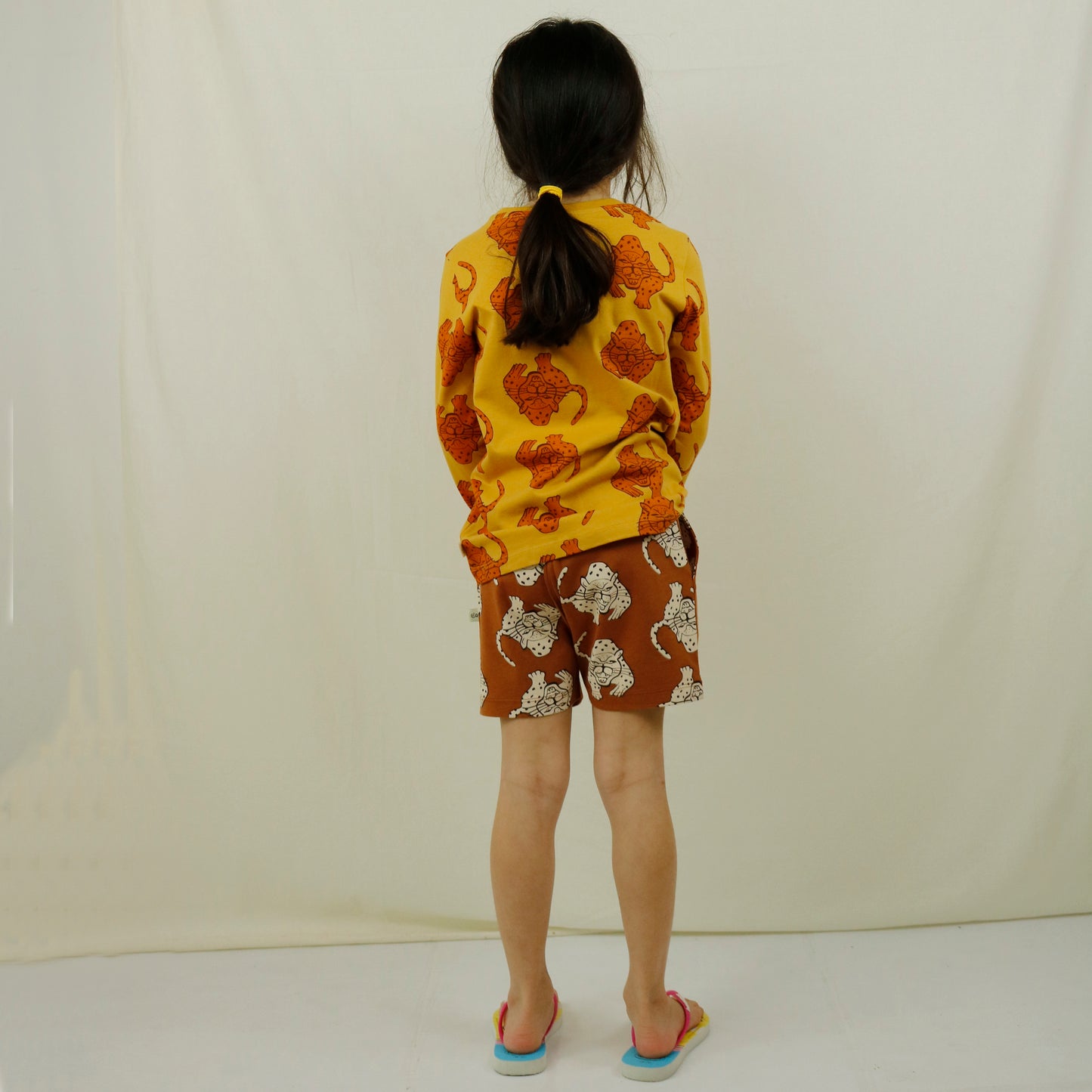 Magical Leopard All Over Print T-Shirt LS