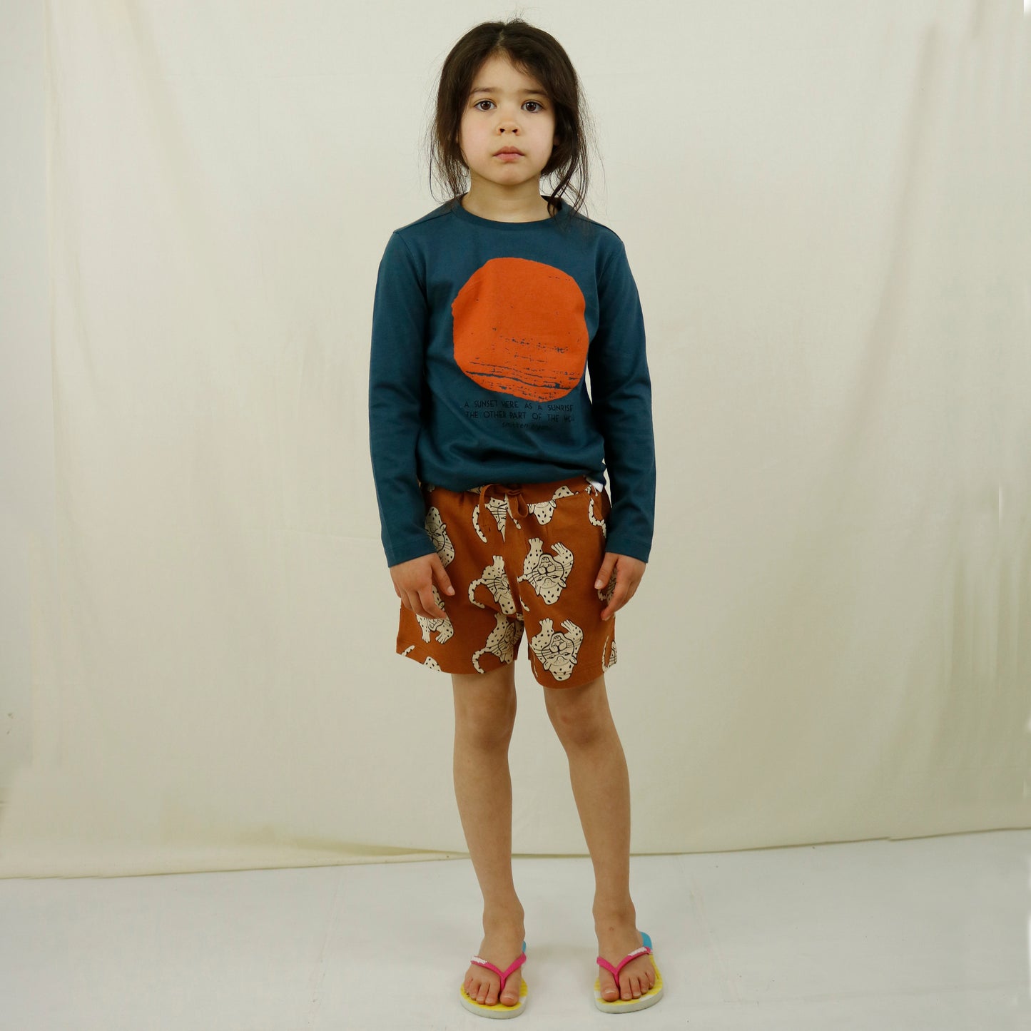 Magische Unisex-Shorts mit Leoparden-Allover-Print