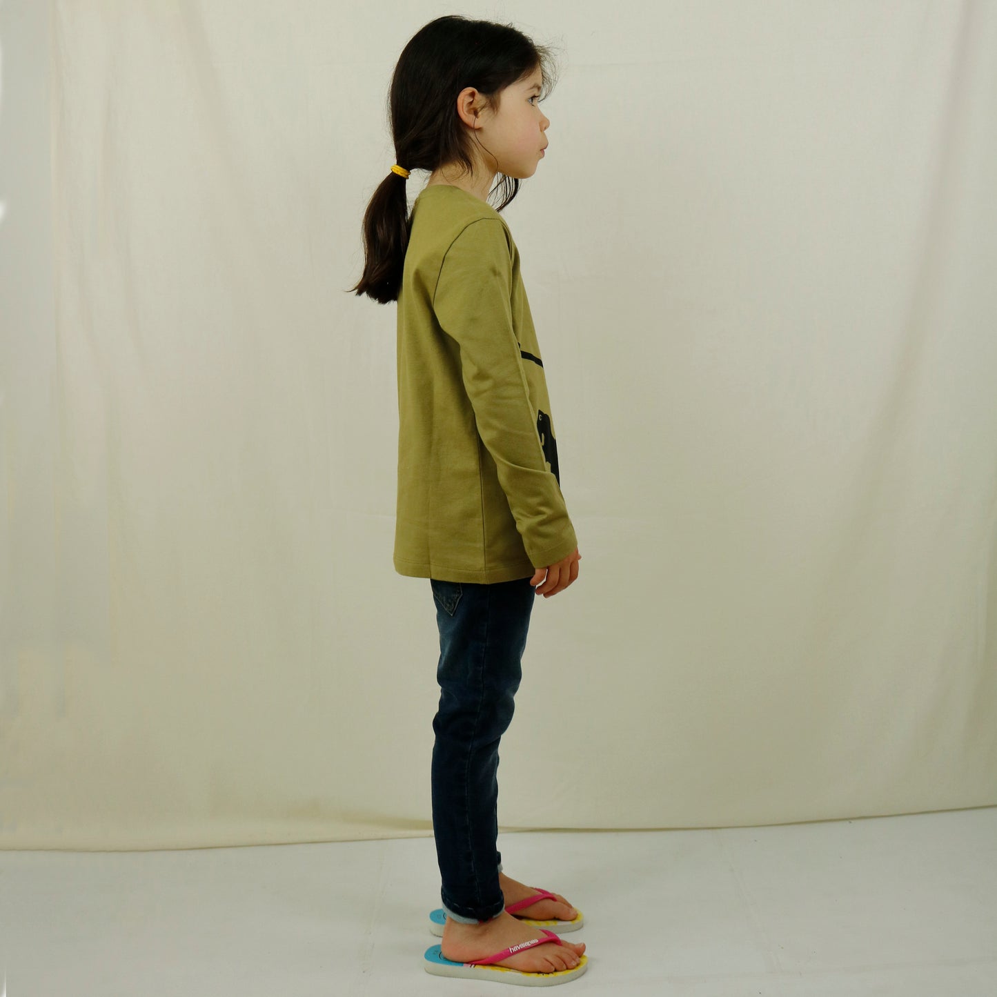 Dino-Print-T-Shirt LS