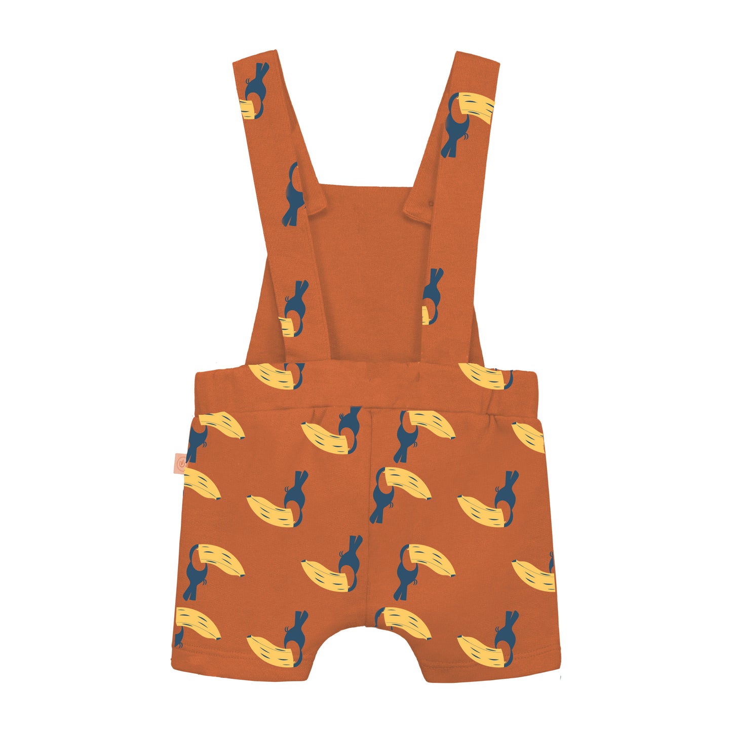 All Over Toucan Banana print Unisex Dungree