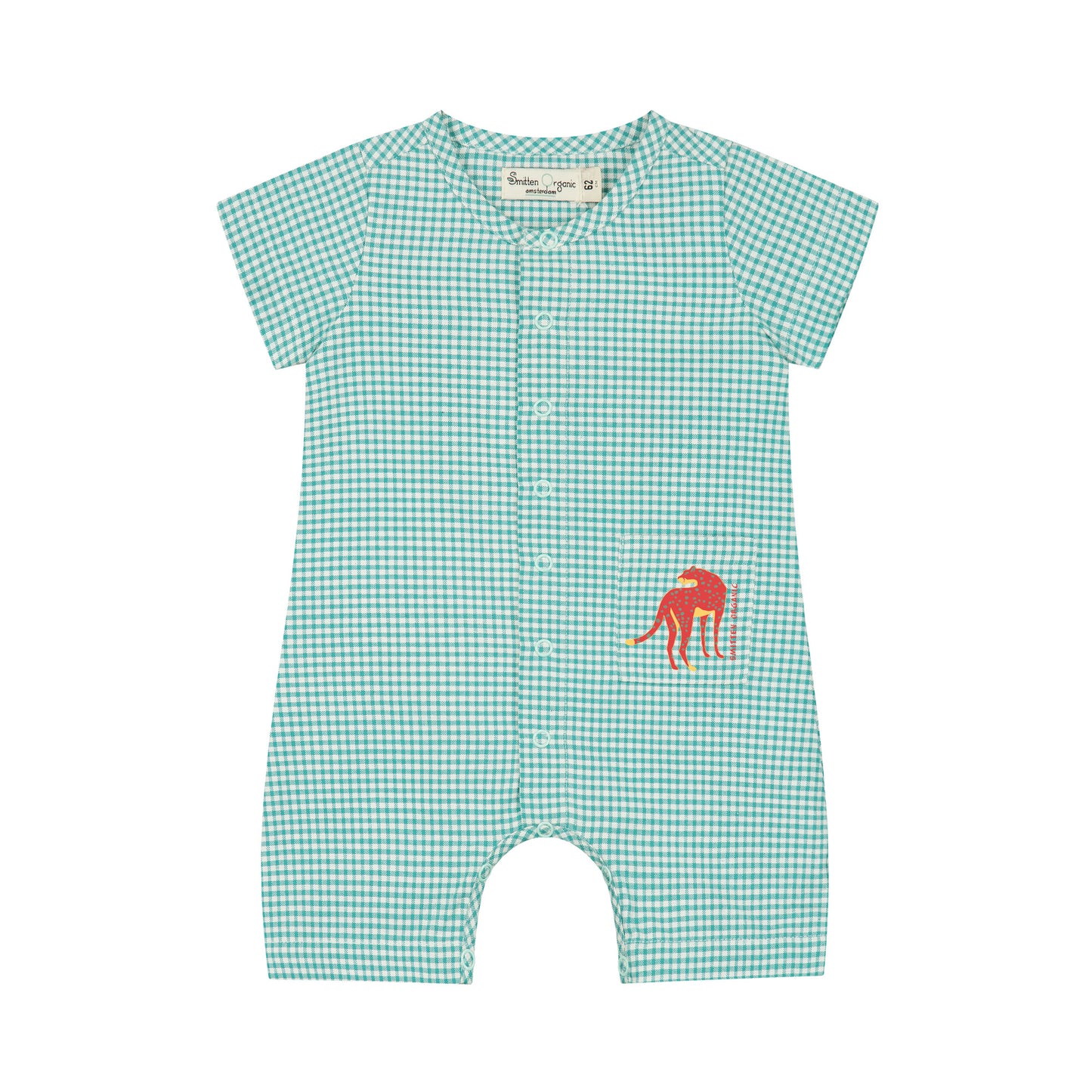 Vichy Embroidered Shortall