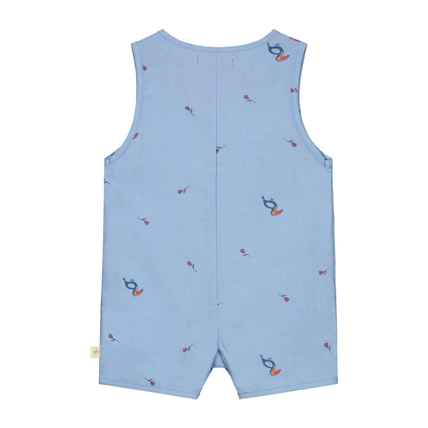 Tropisch Toekan Mouwloze Shortall