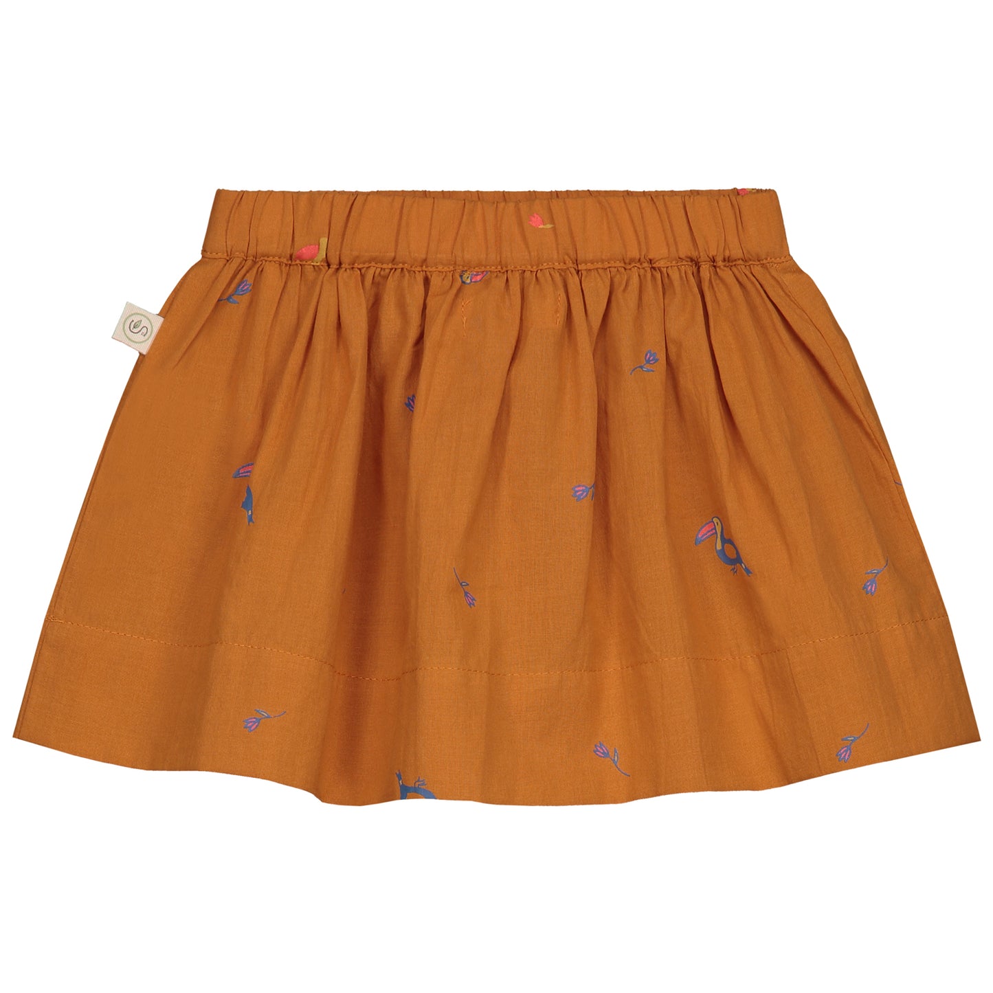 Tropical Toucan Flared Skirt