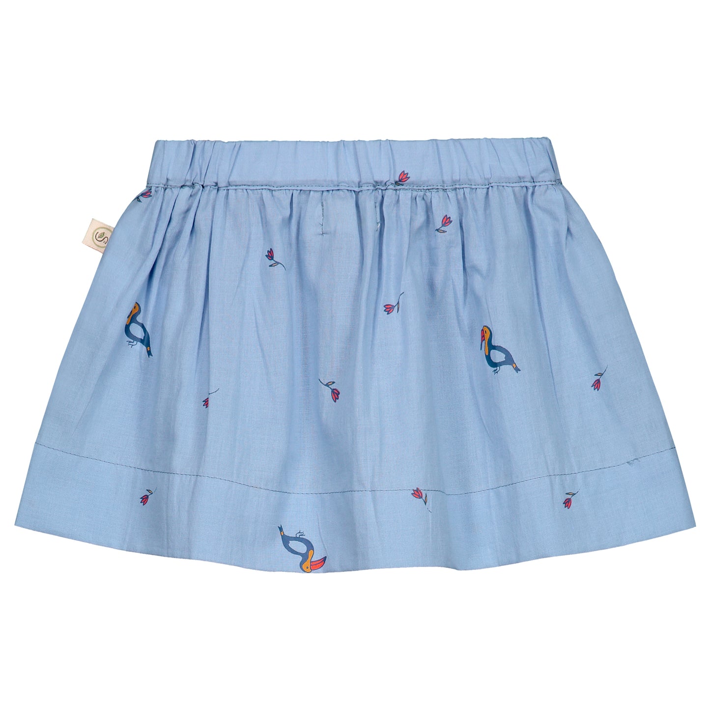 Tropical Toucan Flared Skirt