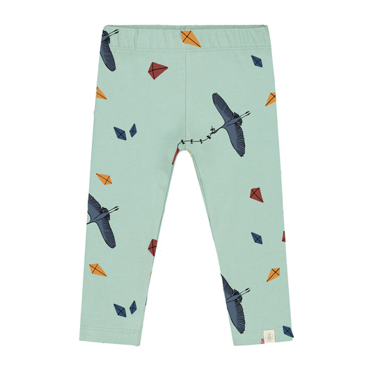 All Over Kite & Bird Print Pant