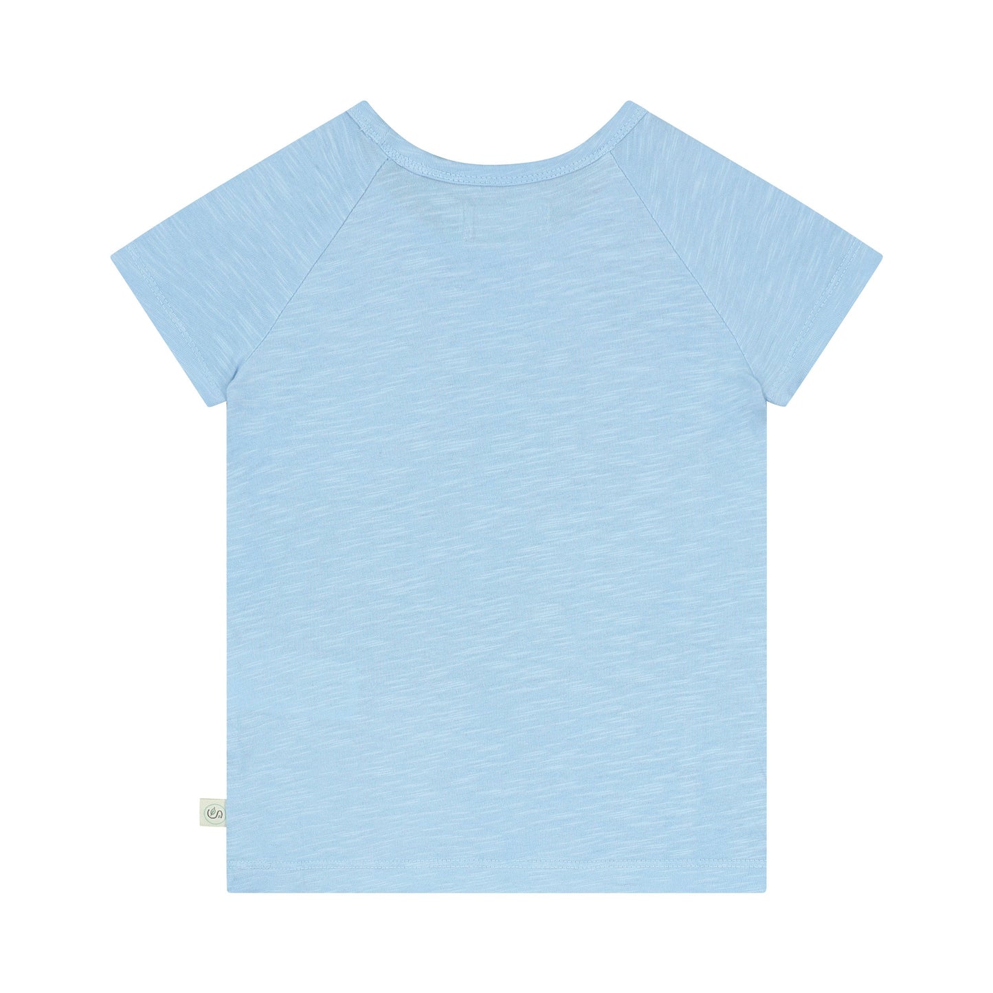 Hippo cracking skateboard short sleeve blue T-shirt
