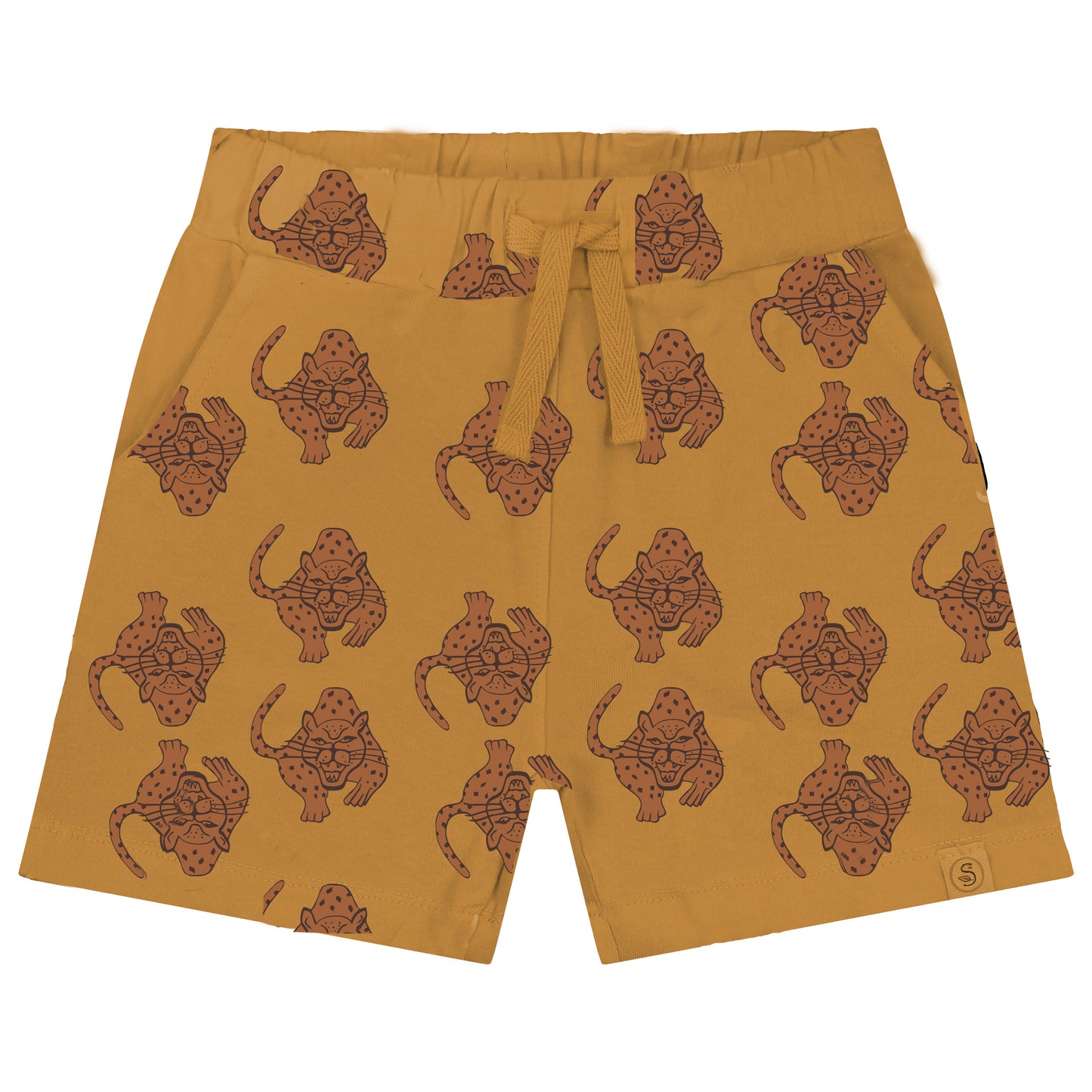 Magische Unisex-Shorts mit Leoparden-Allover-Print