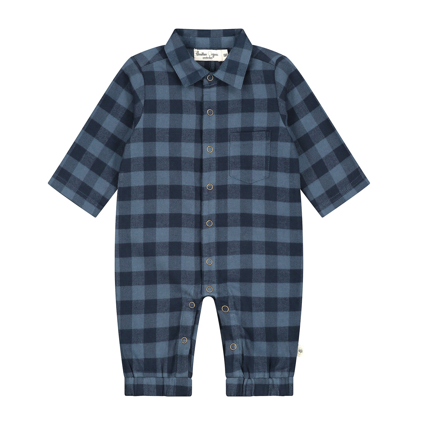 Blue Vichy Check Flanel Overall
