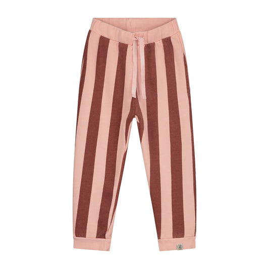 Stripe Print Vintage Wash Sweatpants