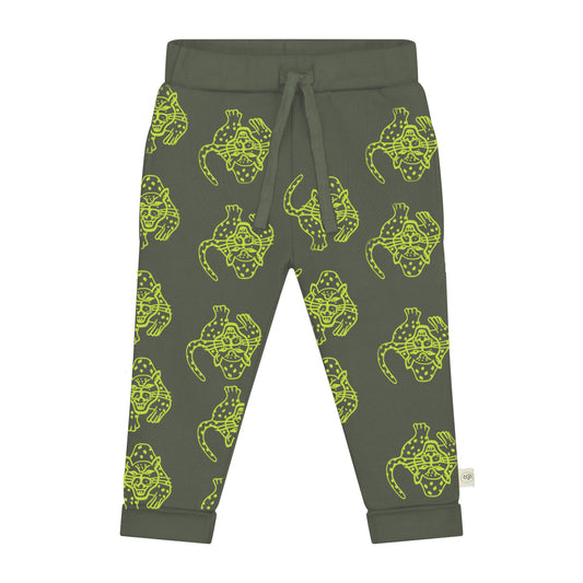 Camping magical luipaard all-over print sweatpants