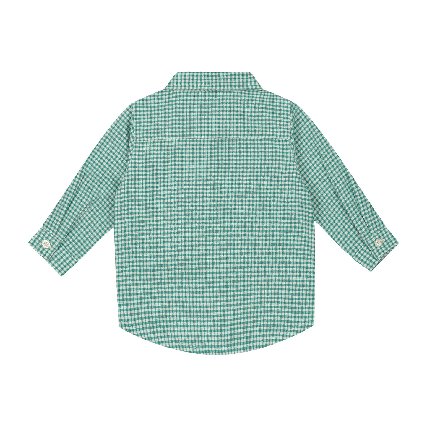 Vichy Embroidered Shirt LS