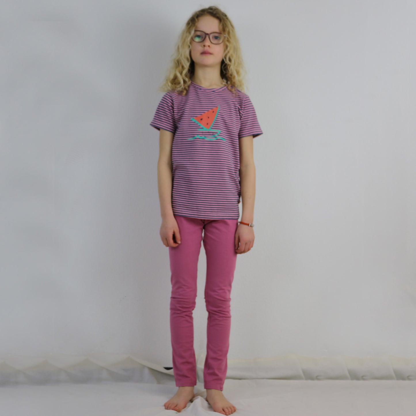 Legging met vintage wassing