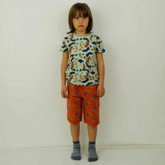 Toucan Banana All Over Print Unisex Bermuda