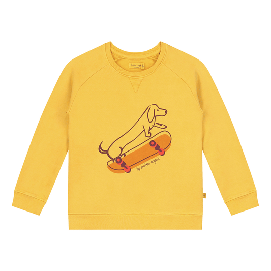 Skateboarden katoenen fleece unisex sweatshirt